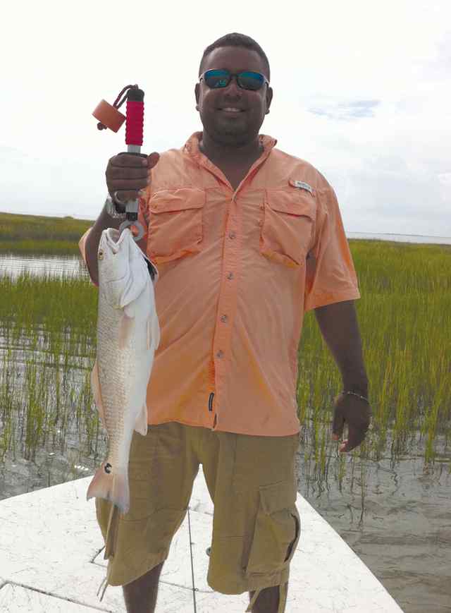 Jimmy Canales, Jr. Redfish Lake26.5&quot; redfish