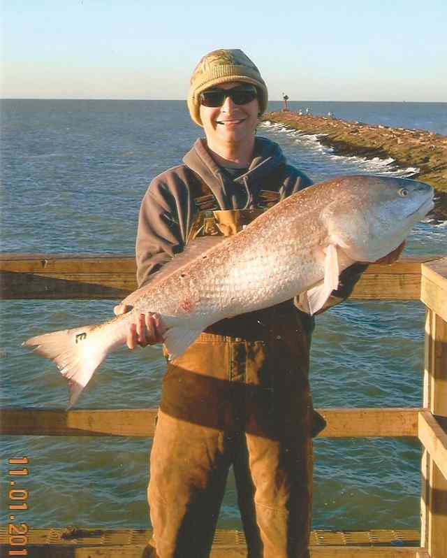 Brandon Milliff Matagorda41&quot; first bull red! CPR