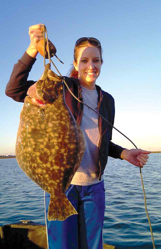 Kacey Wagner Bayou Vista25&quot; 7lb flounder