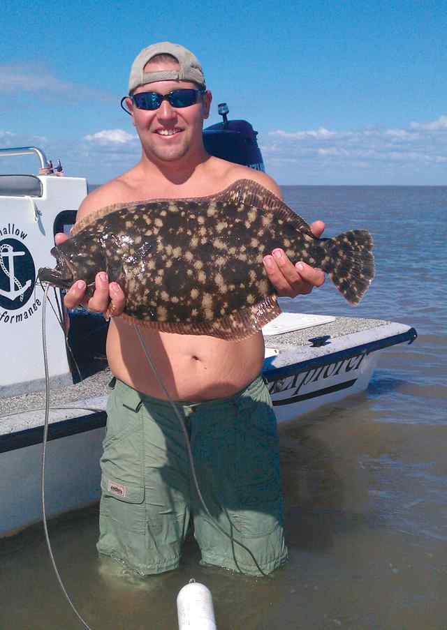 Jason Beery Matagorda23&quot; flounder (88)