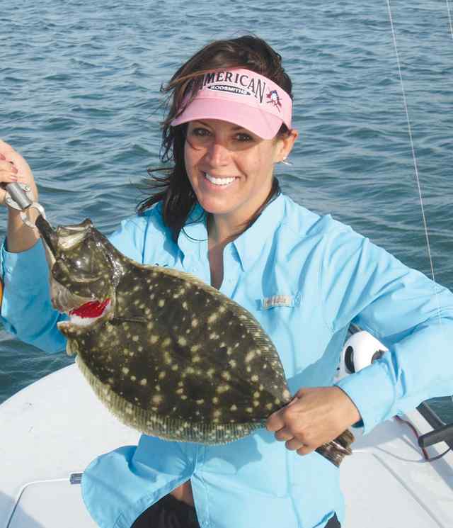 Jennifer Green Port O'Connor4lb flounder