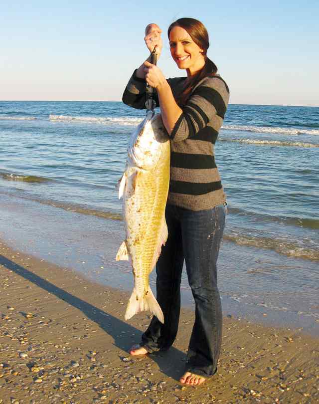 Amber Jamison Matagorda37&quot; 24lb bull red