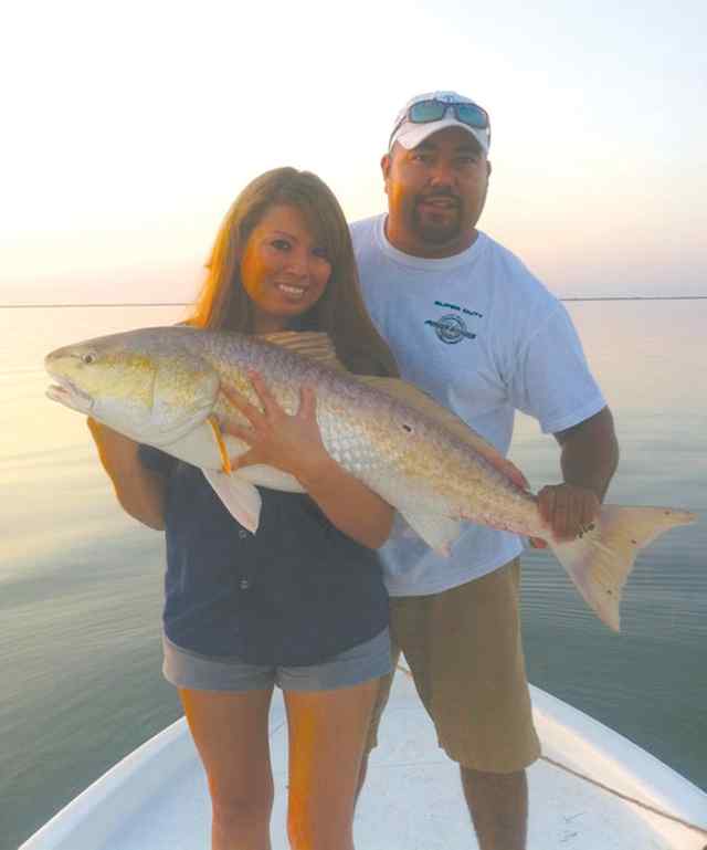 Roger Rodriguez & Lisa Limon Port O'Connor42&quot; bull red CPR