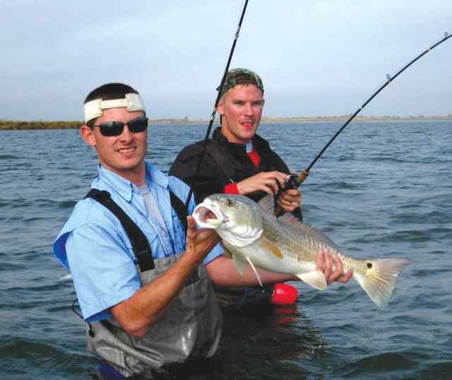 Ryan Swindell & P.J. Young Lake Calcasieuredfish