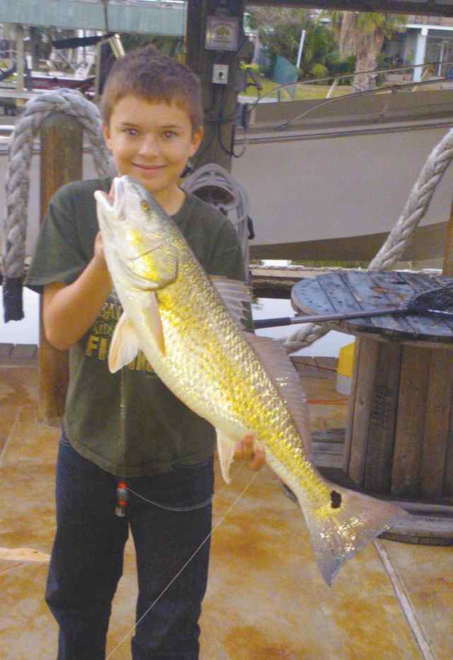 Dylan Laverdiere Jones Bay27&quot; redfish