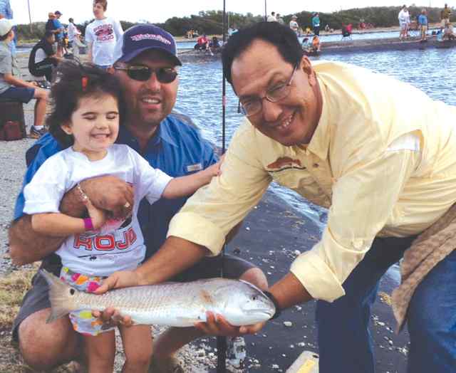 Sarita Nelson CCA Poco Rojo Kid Fishfirst redfish!