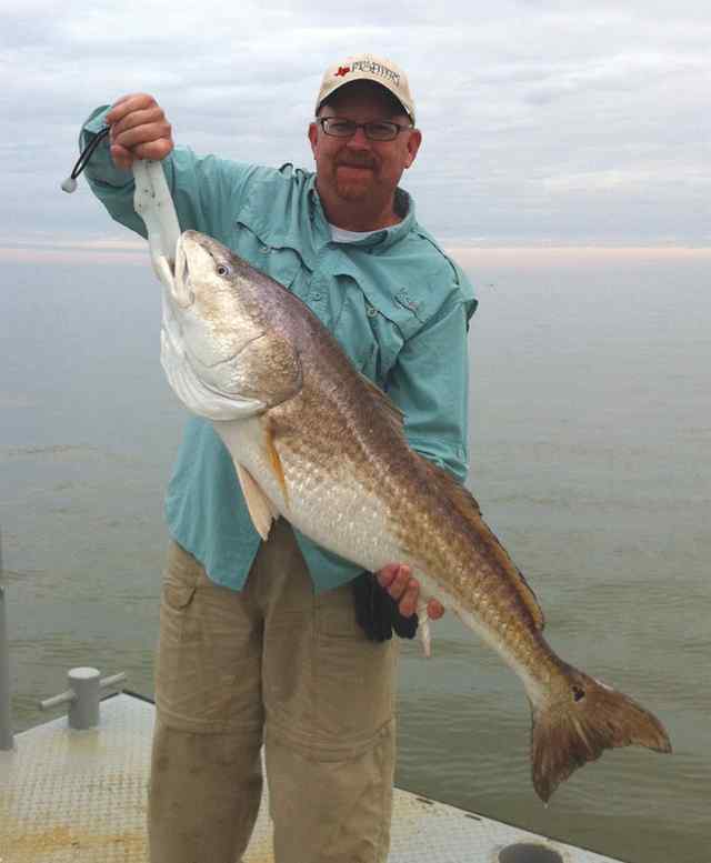 Larry Baez Matagorda43&quot; redfish