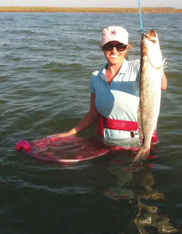 Leah Cantu Port Mansfield28.5&quot; trout