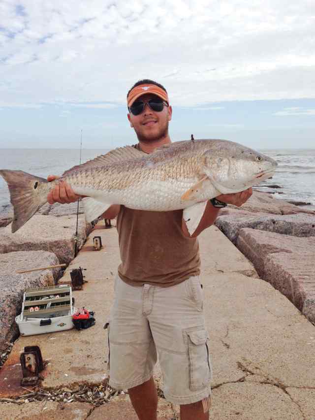 Richard Cuellar Quintana Jetties41&quot; bull red