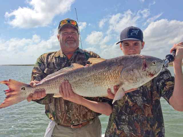 Todd & Dawson Janaky redfish