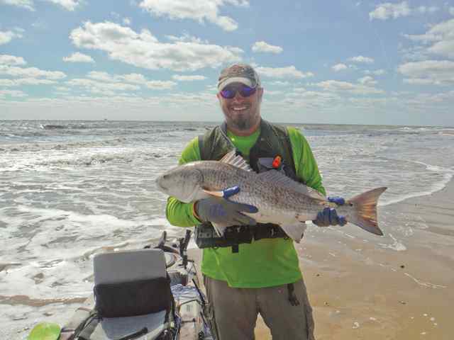 Scott Wiland High Island34&quot; redfish