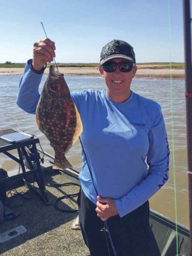 Tami Pausewang Gulf Cut / Sargentfirst flounder!