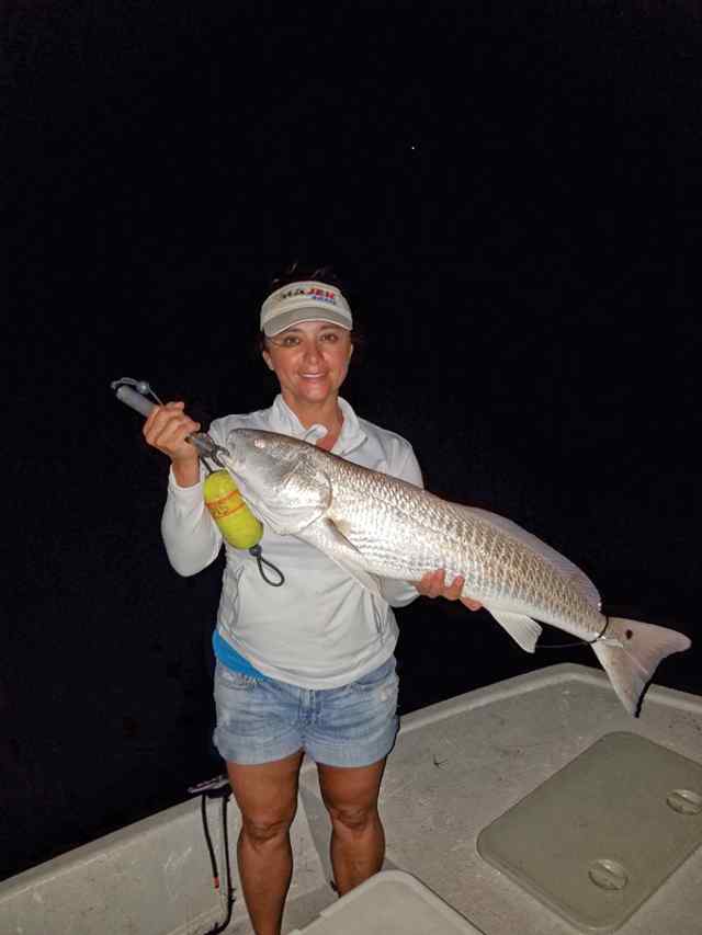 Karol Blake Laguna Madre - 32" 9 lb redfish