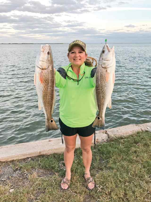 Margaret Casillas Estes Flats- 31" & 32" redfish