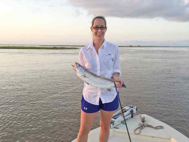 Michaela Filla East Matagorda Bay - 26" trout