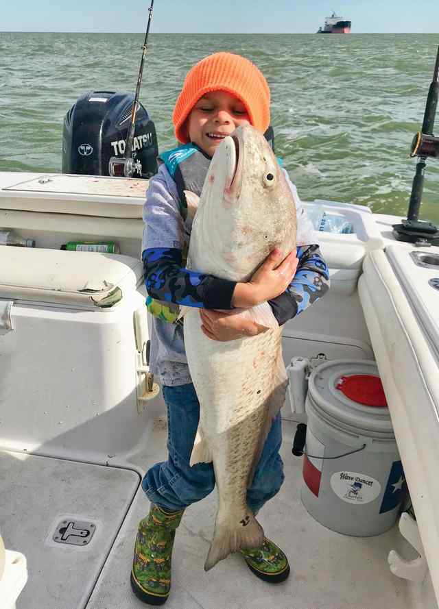 Isaac Carroll Galveston - redfish