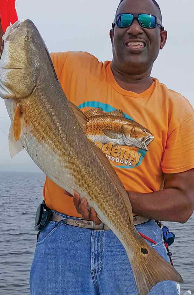 Merlin Henry Kemah / Trinity Bay - bull redfish