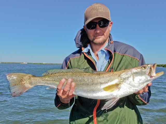 Jeremiah Mitchell South Padre - 28" speckled trout