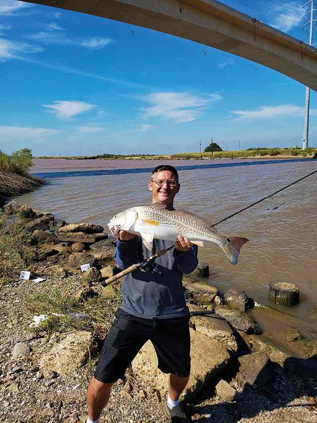 Billy Anthony Freeport - 27" redfish