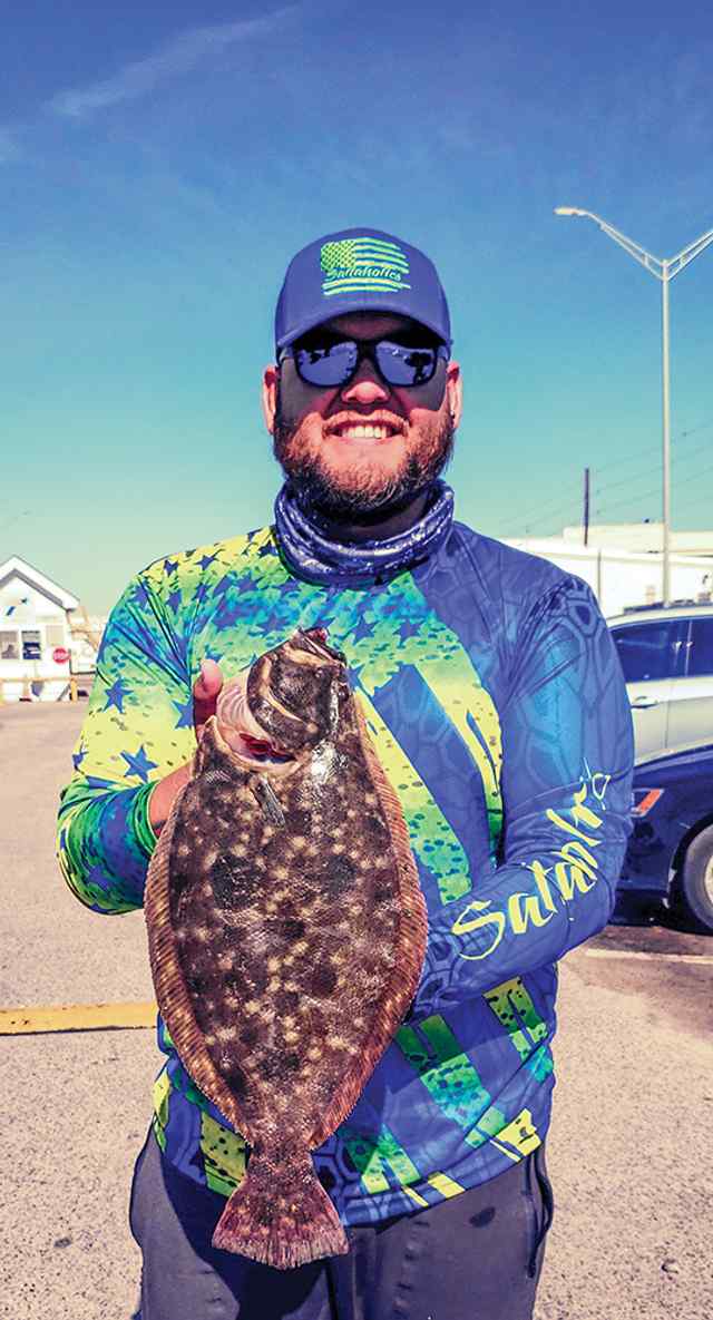 Jesse Moreno Galveston - 21" 4.66 lb flounder