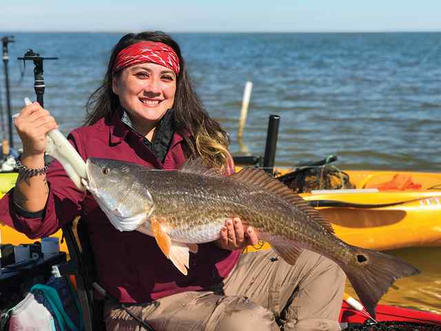 Victoria Rocha Matagorda - 32" personal best bull red!