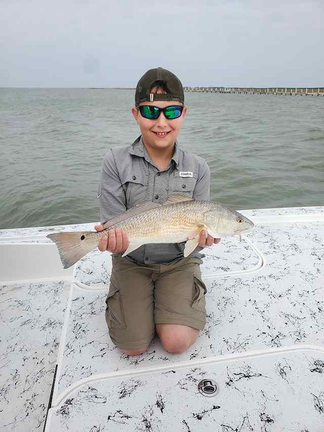 Cash Thompson Rockport - 22" first keeper red!