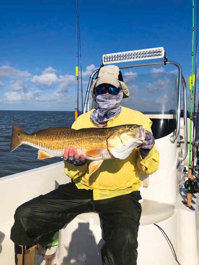 Steve Corley West Matagorda Bay (south shore) - 28" redfish