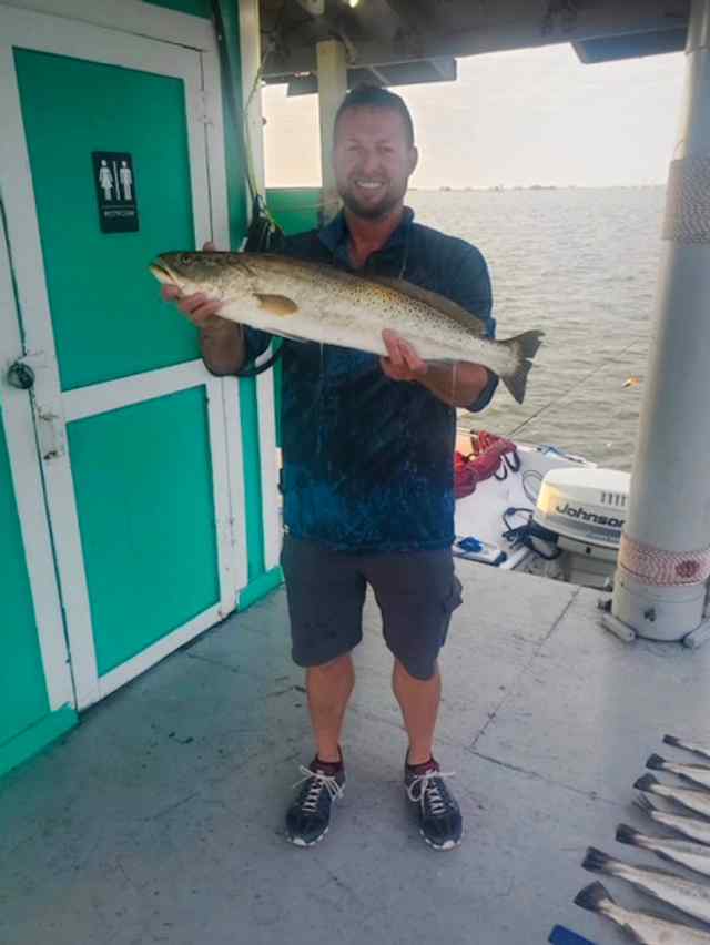 Johnny Flugrath Baffin Bay - 28" personal best trout!