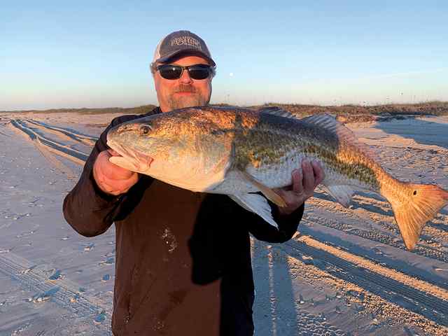 Jeff Gipson Matagorda Beach - 36" personal best red!