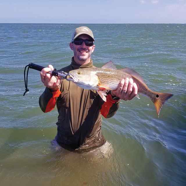 James Kevin Harden Port Mansfield - 25" redfish