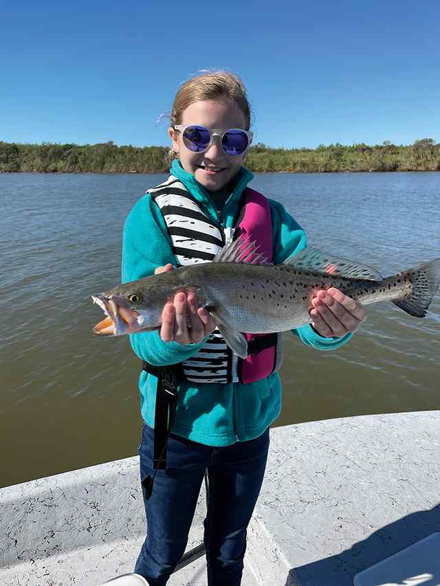 Grace Coston Matagorda Diversion Channel - 19" trout