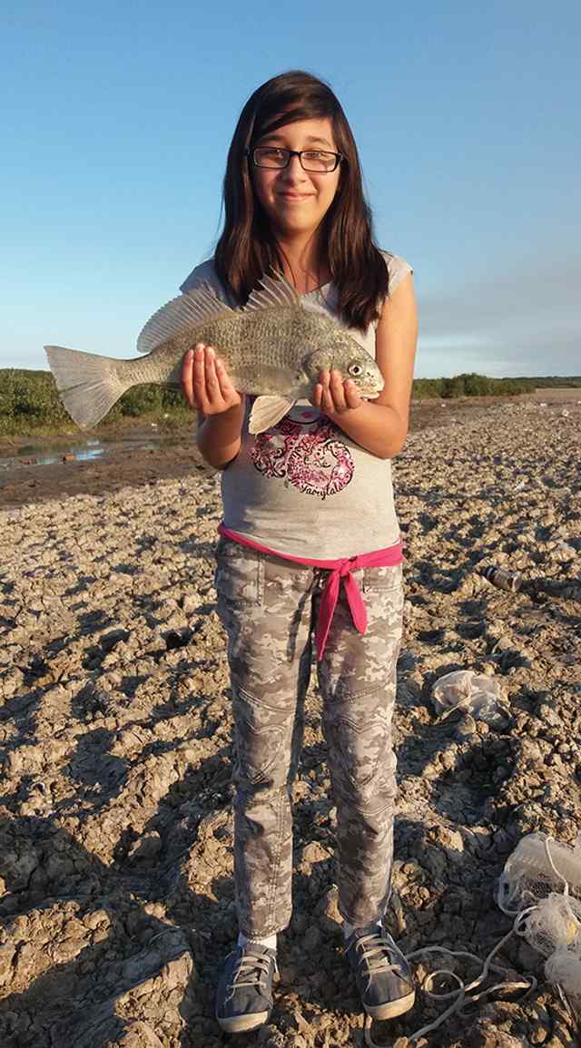 Maryjane Zamora Gayman Bridge - first keeper drum!
