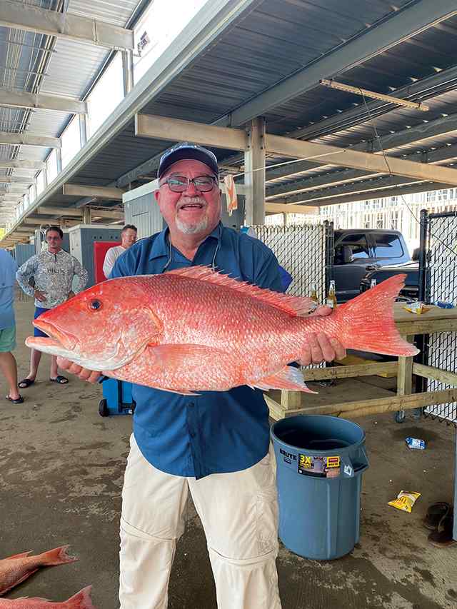 Jack "Paw Paw" Christison Galveston - red snapper