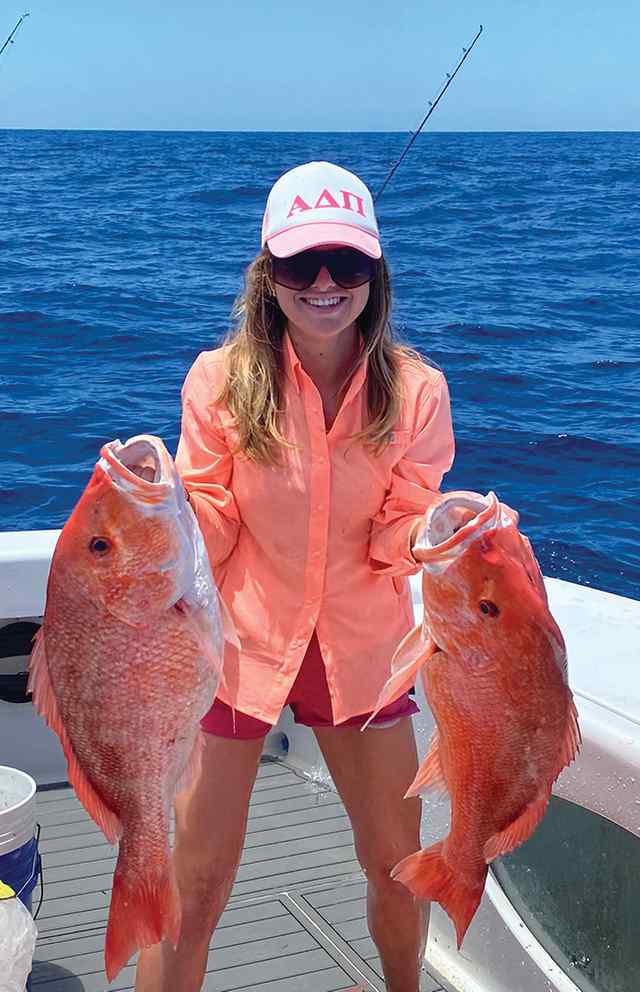 Sarah Christison Galveston - red snapper