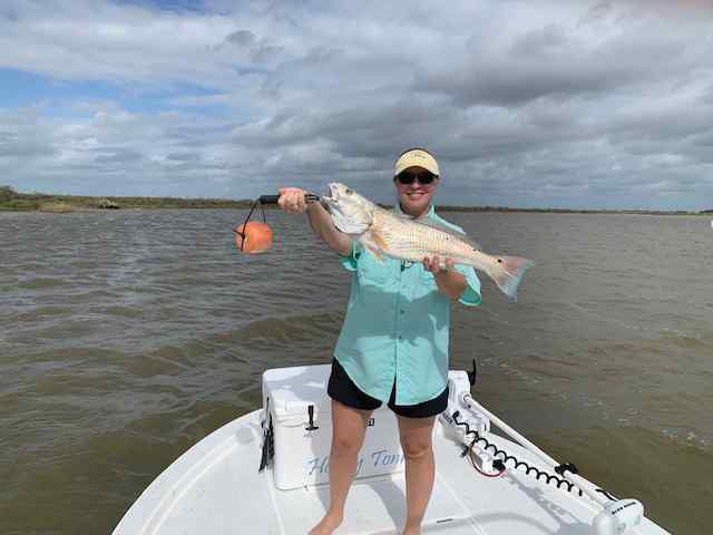 Michelle Hunt 26" redfish CPR