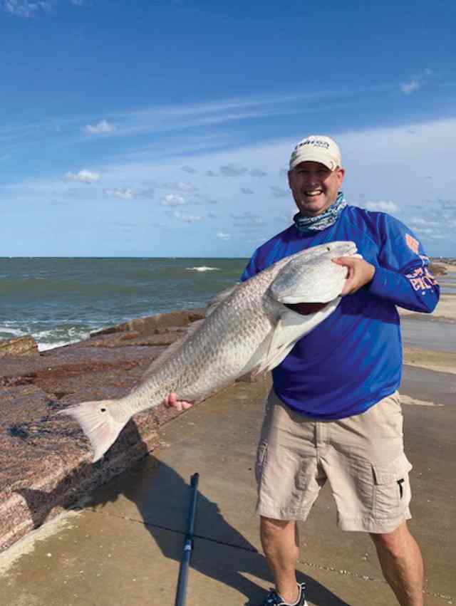 Lucas Loafman Port Aransas - 47" personal best red! CPR