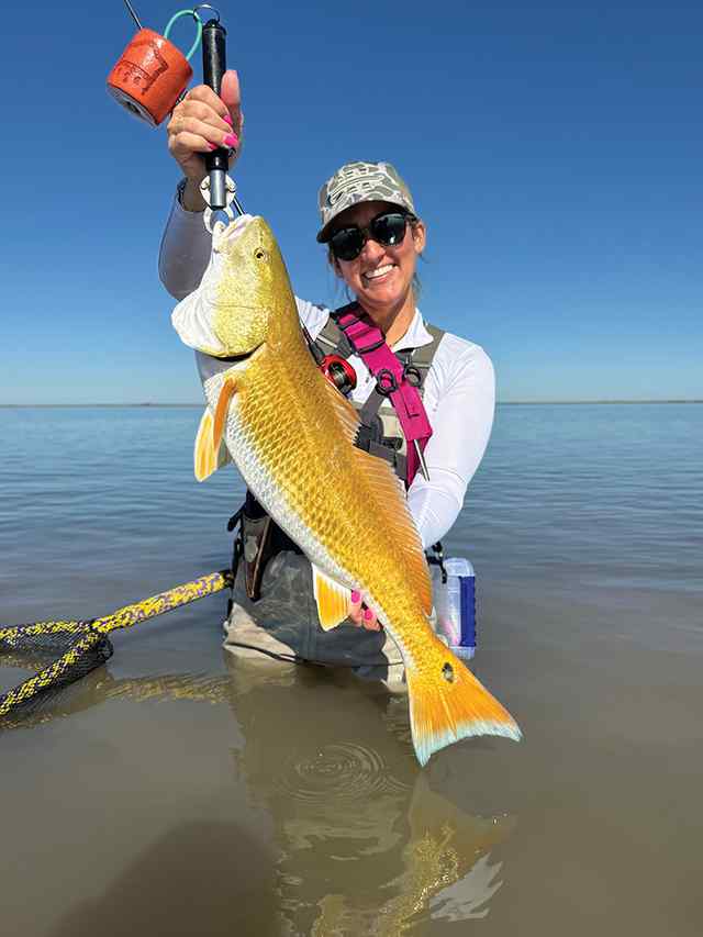 Myriah Streams Matagorda Bay - redfish