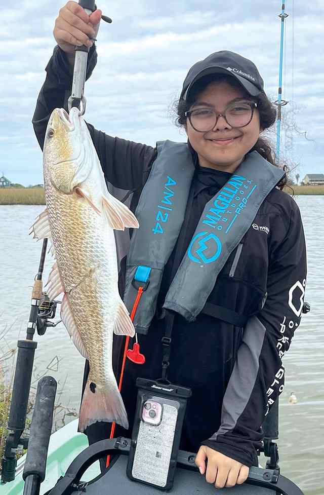 Julia Vargas Matagorda - 26" redfish