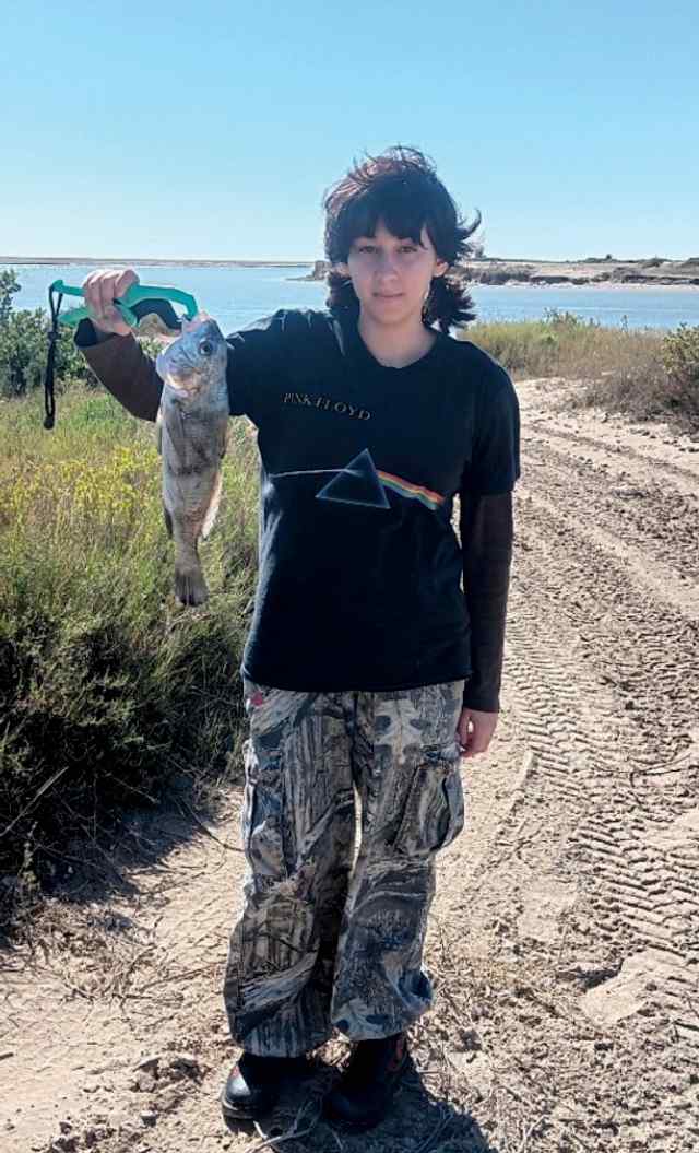 Maryjane Zamora Brownsville Ship Channel - black drum