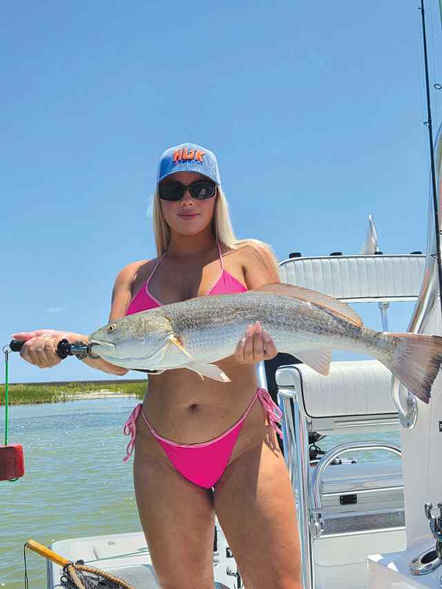 Erin Dougan Aransas Bay - 30 redfish