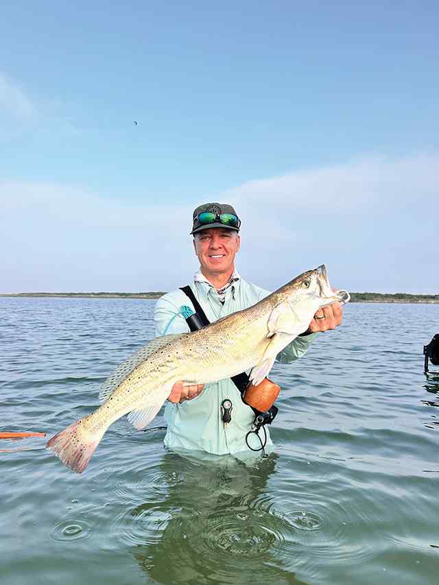 Todd Riedel Baffin Bay - 29" 8 lb trout