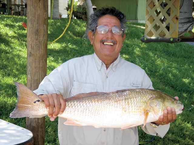 Adrian Villarreal Gas Well Flats, Lower Laguna Madreredfish