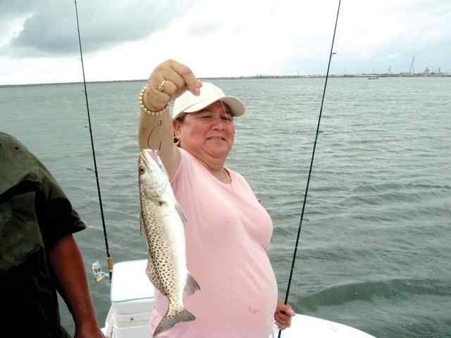 Elenor Reyes Rockport
  17&quot; trout, first fish!