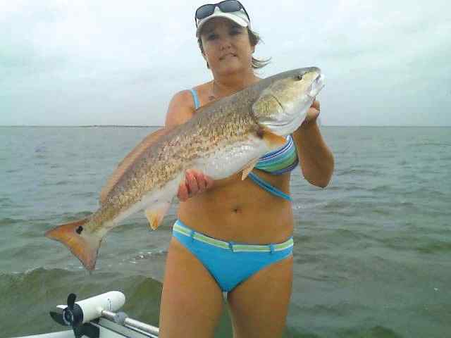 Sheri McWha Laguna Madre27&quot; redfish