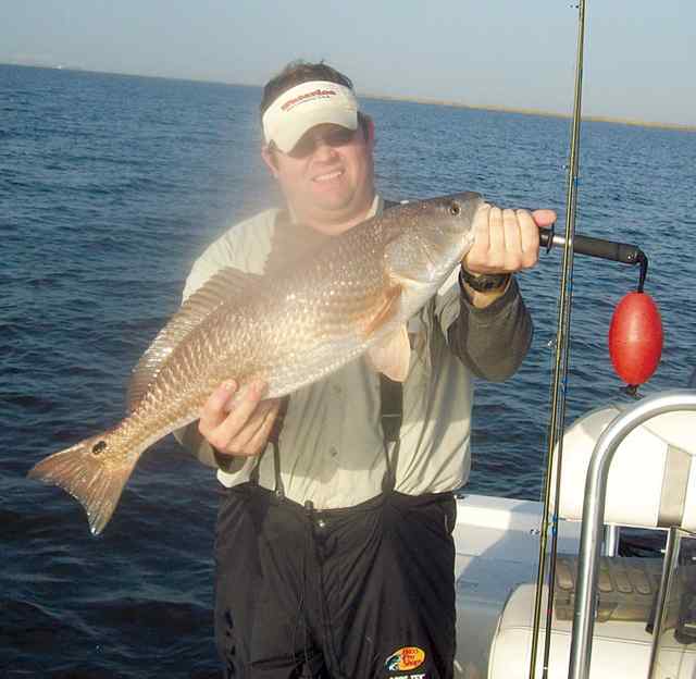 Scott Bandy Sabine Lake30&quot; 11lb redfish