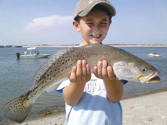 Jeremy Garcia Packery Channel24&quot; speckled trout