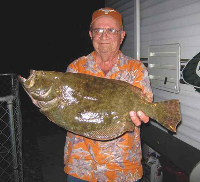 Fred Johnson Port Bolivar28.5&quot; 8lb flounder