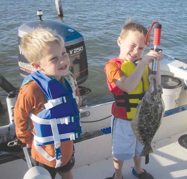 Gus & Brodie Focke Clear Lake18&quot; flounder