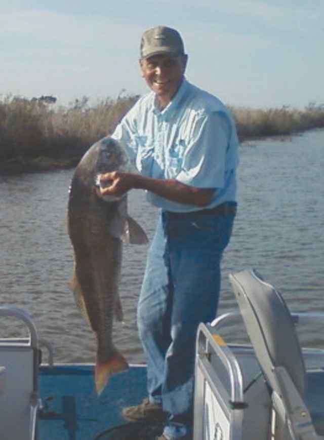 Ed Hanzik Matagorda45&quot; bull red