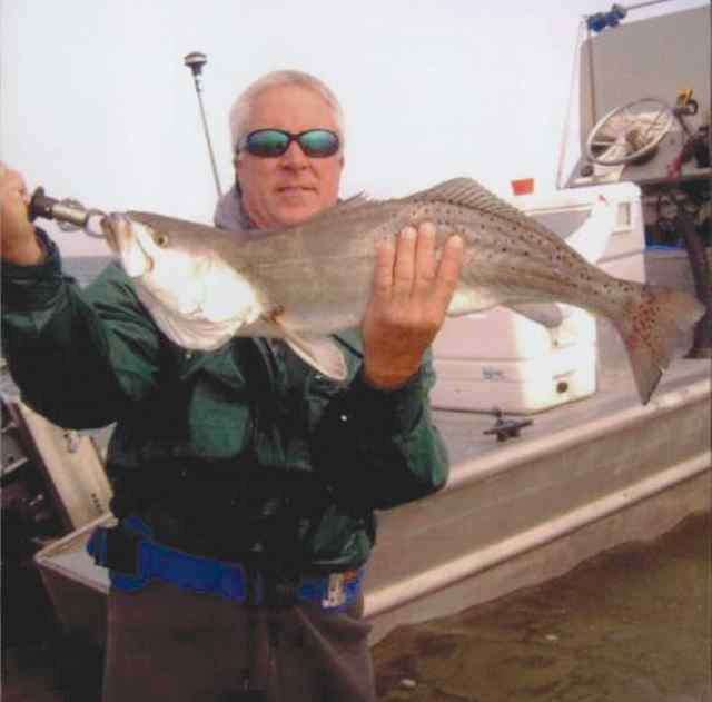 Wes Jones Matagorda30&quot; 9.6lb trout